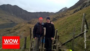 Just past the route to Crib Goch